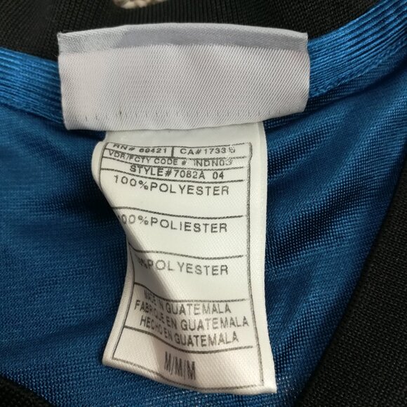 Vintage 2004 Washington Wizards Gilbert Arenas Jersey Reebok Blue Mens Medium - Picture 4 of 9